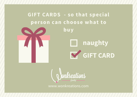 GIFT CARDS