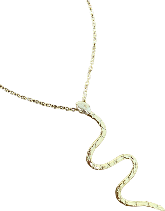 The “snake” necklace - gold or silver