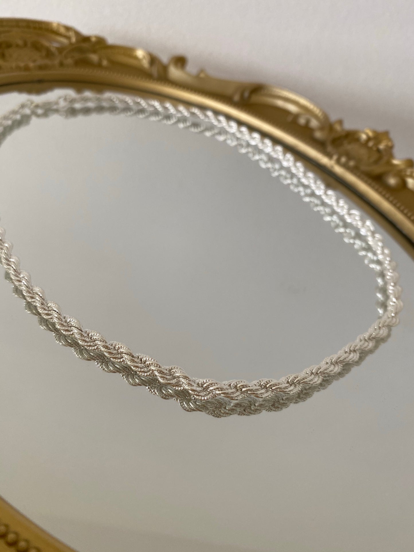 The chloé Braided necklace - Gold 24kt or silver 925