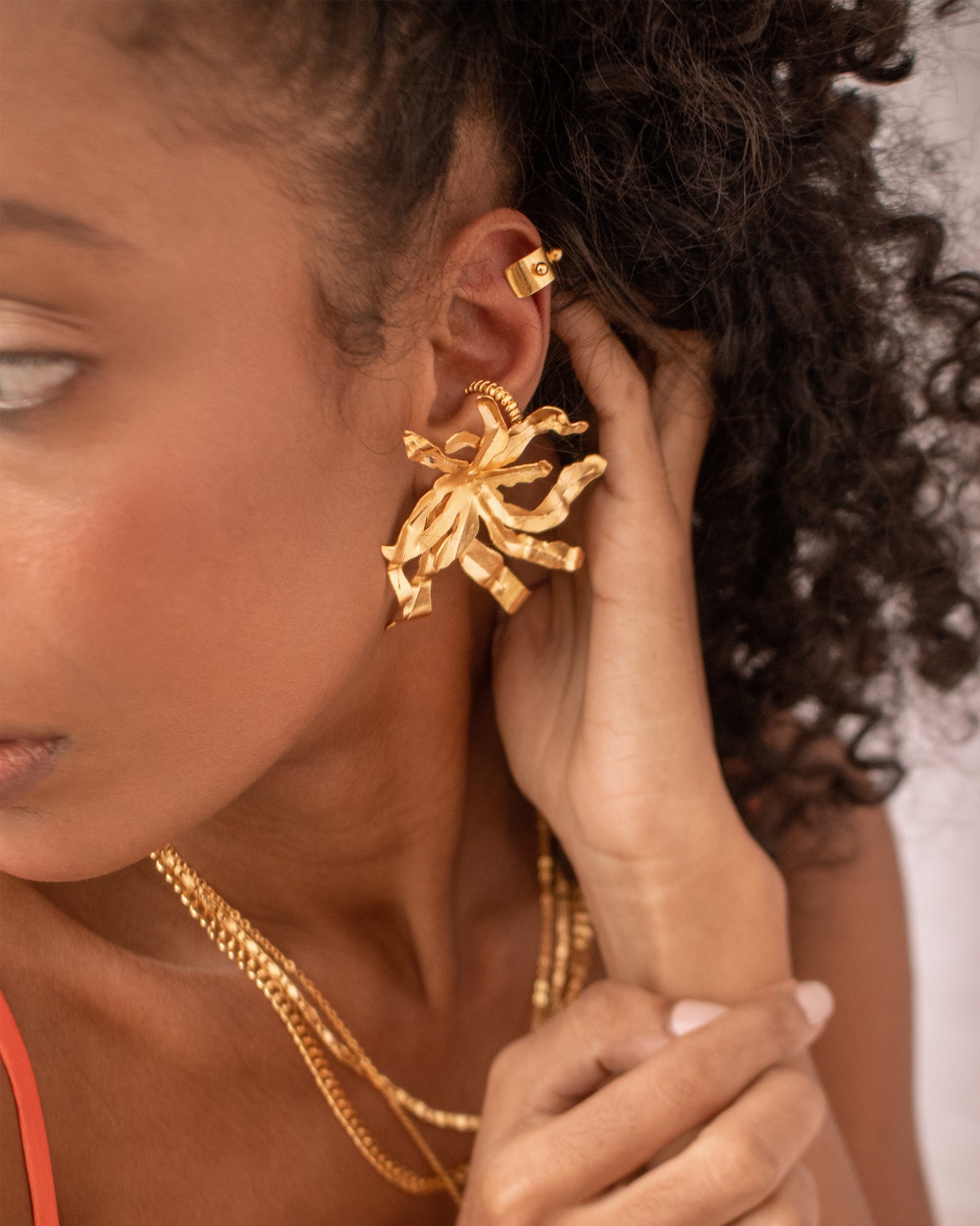 Earcuffs - gold 24k more models inside