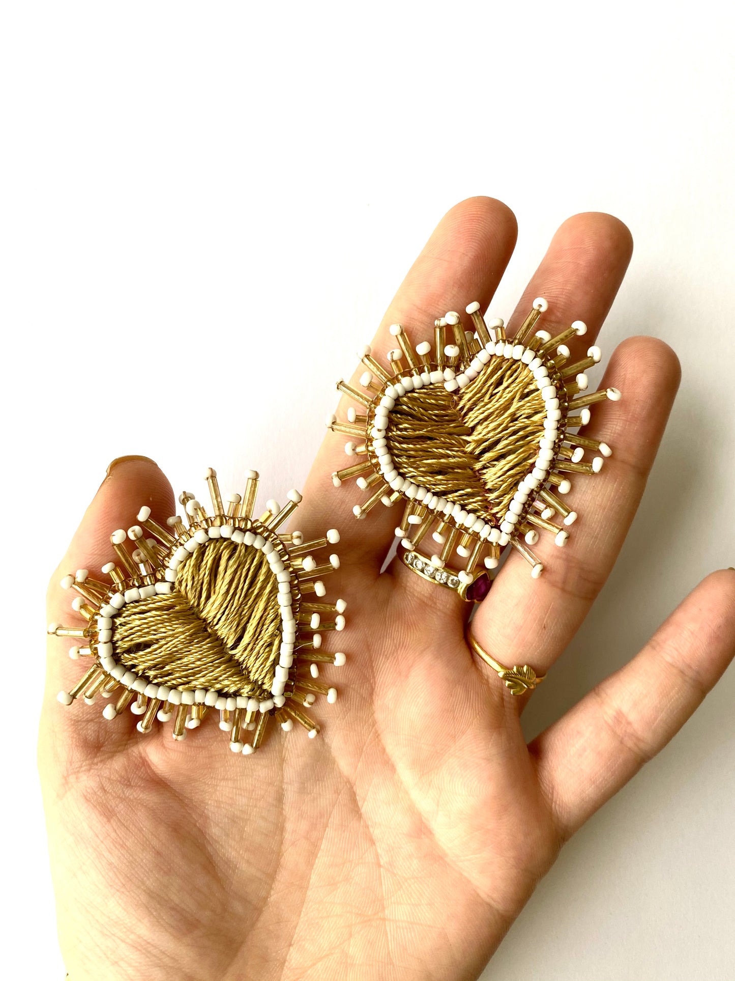 Mini “SUNhearts” - beads luxury