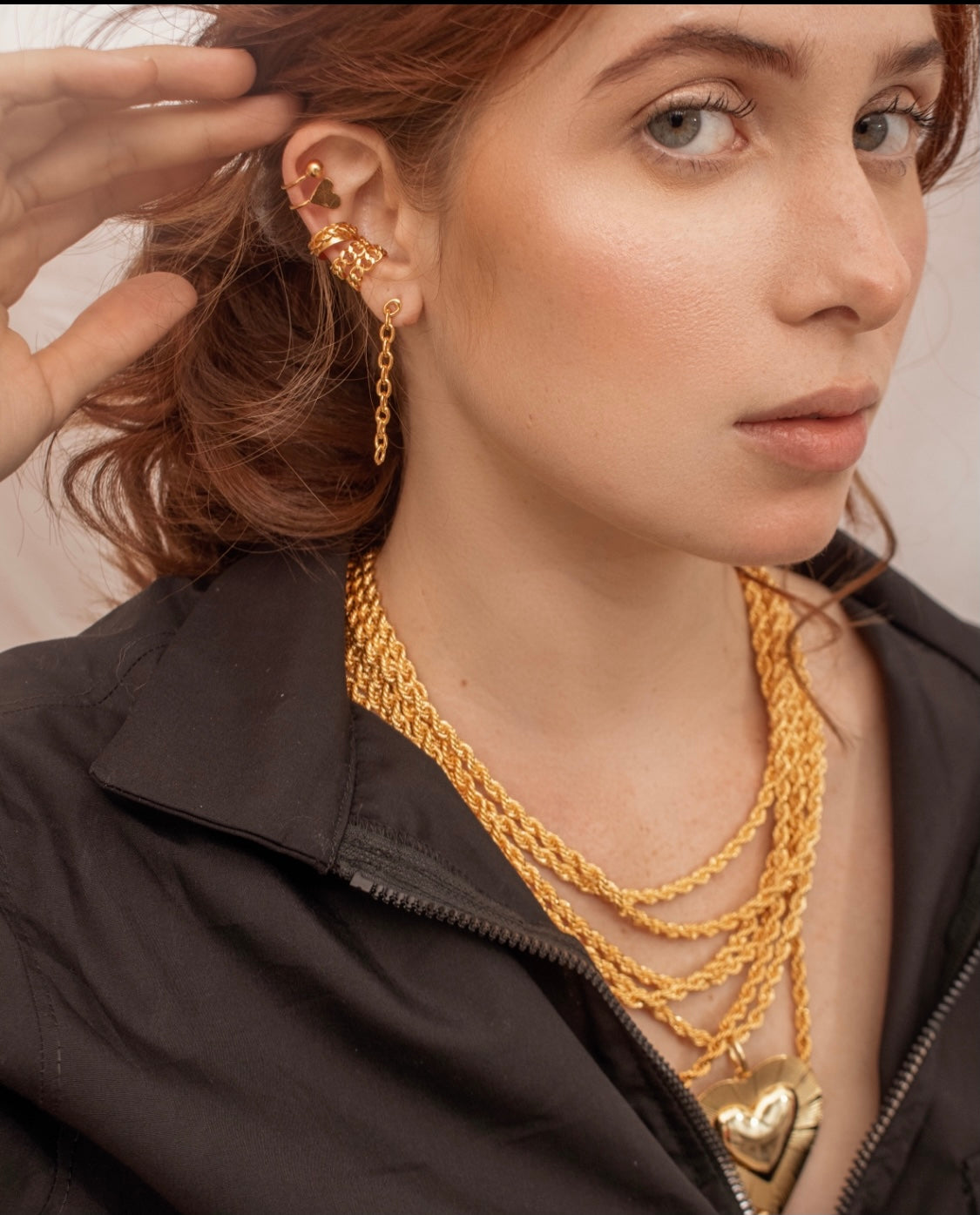 Earcuffs - gold 24k more models inside