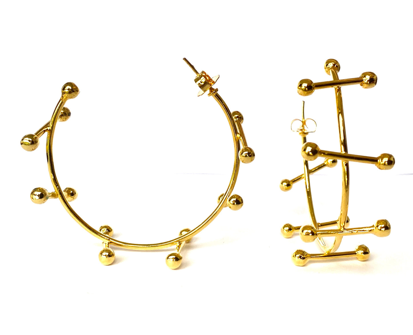 Forest Sticks - Hoops - Gold 24KT ✨