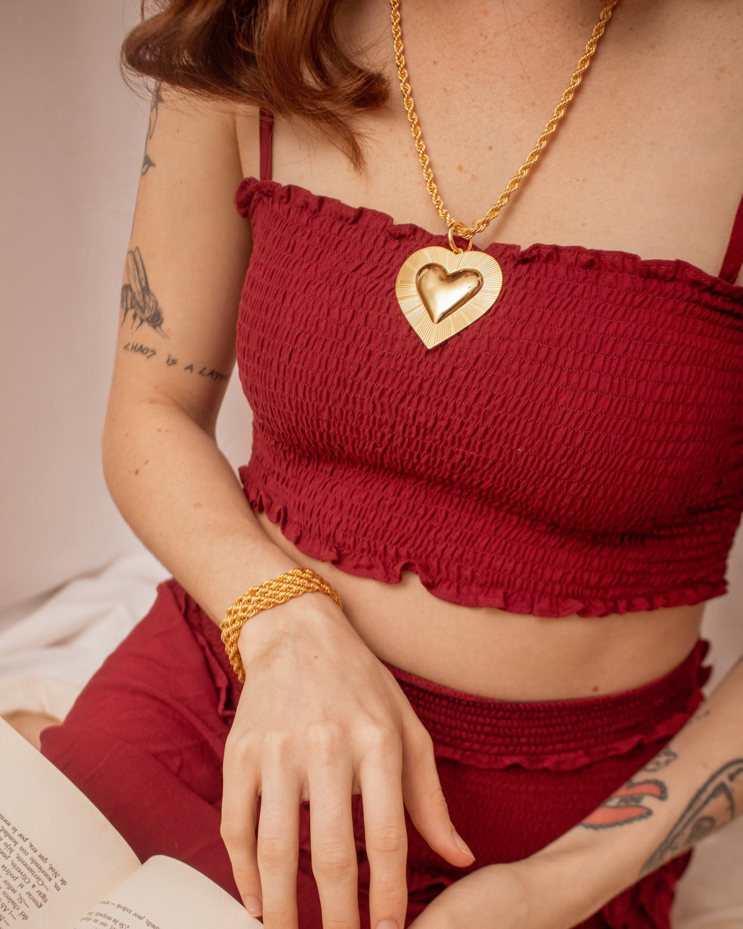 Amelié Necklace - Big heart 💛