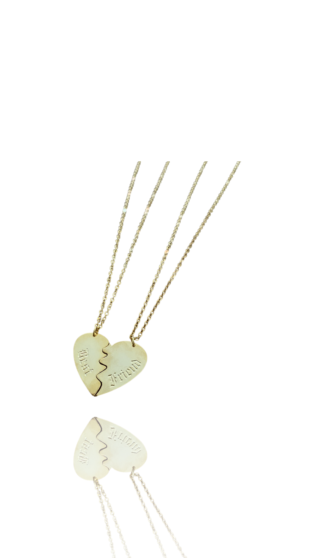 BEST - friends - necklace - for you and your bestie - gold or silver