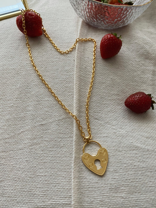 coeur de cadenas ♥️💫 🔒 - Gold 24KT