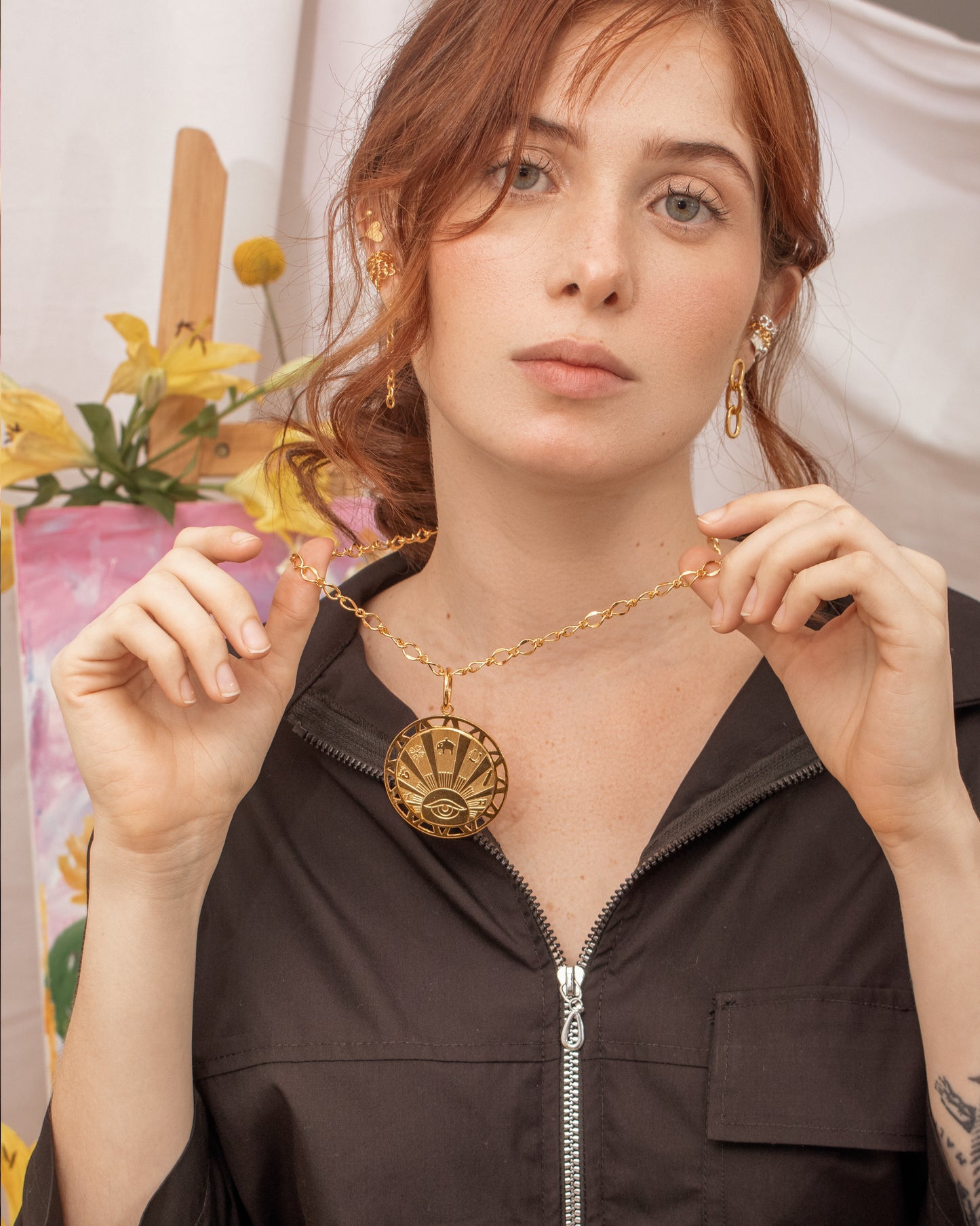 The lucky Talisman - necklace - Gold 24KT