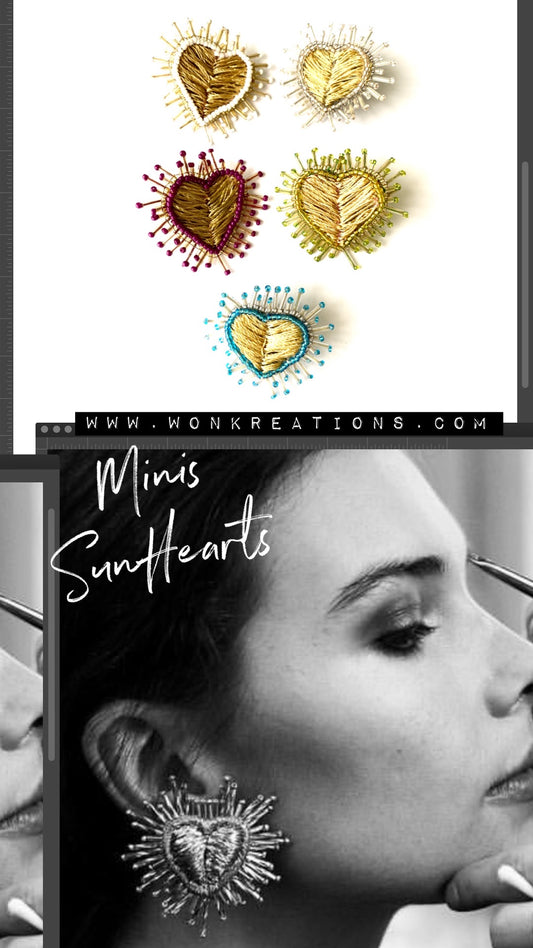 Mini “SUNhearts” - beads luxury