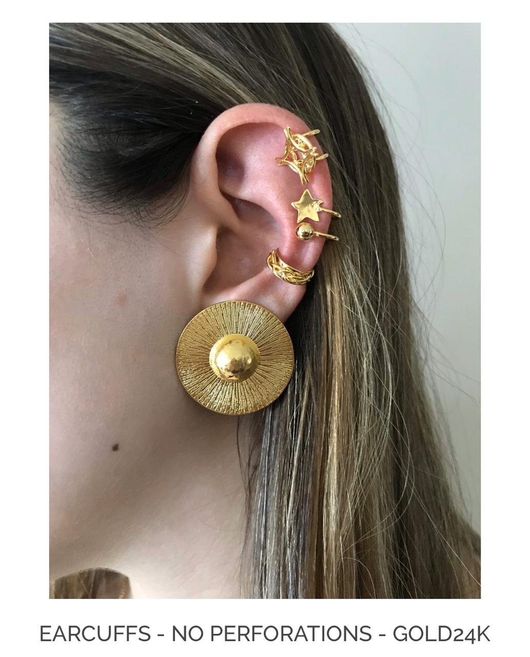 Earcuffs - gold 24k more models inside