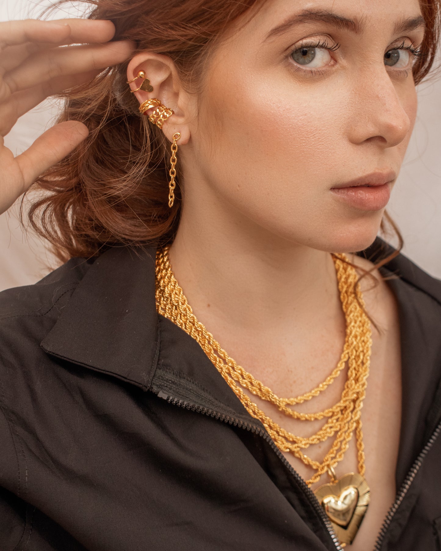 Earcuffs - gold 24k more models inside