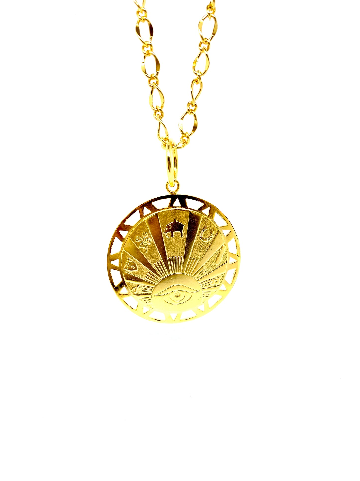 The lucky Talisman - necklace - Gold 24KT