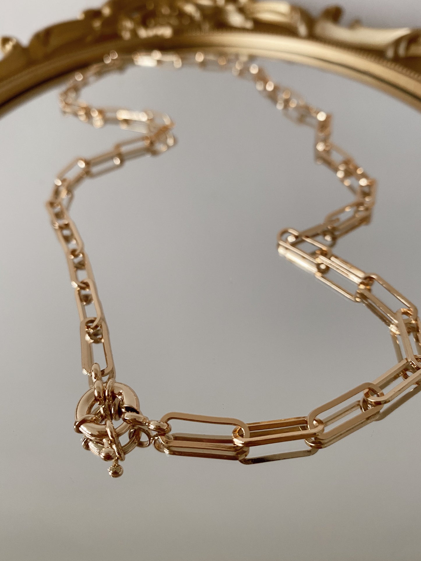 The “infinite links” large - multi ways - necklace