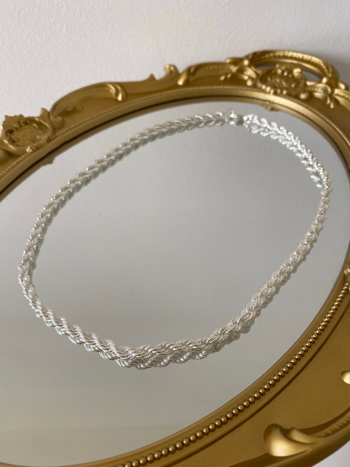 The chloé Braided necklace - Gold 24kt or silver 925