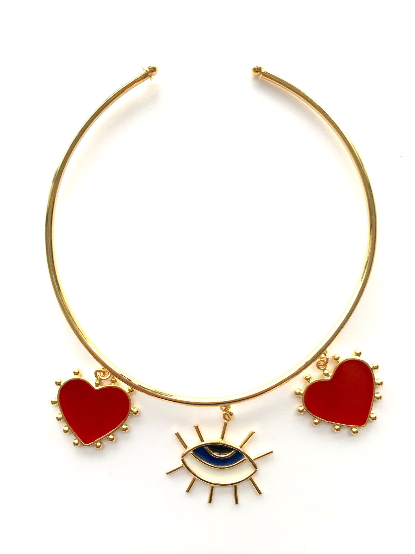 “SEE MY LOVE” gold 24k choker